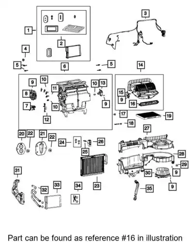 DOOR 68308962AA CHRYSLER