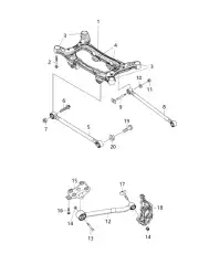 ROD 68309200AA CHRYSLER