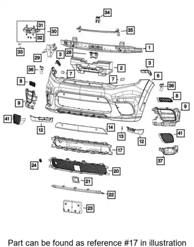 DUCT 68309567AA CHRYSLER