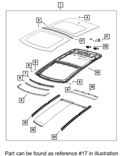 SEAL 68212366AA CHRYSLER