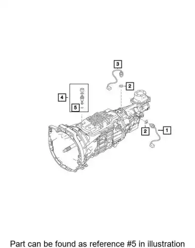 SEAL 68313868AA CHRYSLER