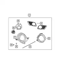 LAMP 68214428AB CHRYSLER