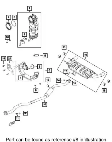 SEAL 68314005AA CHRYSLER