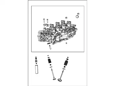 HEAD&VALV 68214829AB CHRYSLER