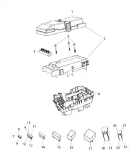 FUSE 68217115AB CHRYSLER
