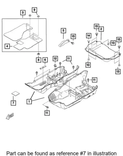 SILENCER 68314912AA CHRYSLER