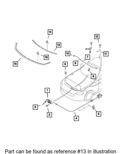 SEAL 68315338AA CHRYSLER