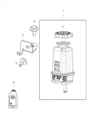 Масло для АКПП и ГУР CHRYSLER 68218064AC