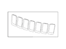 TRIM RING 68316532AA CHRYSLER