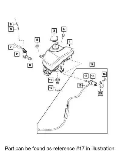 SEAL 68318413AA CHRYSLER