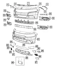 REINFORCE 68226545AB CHRYSLER