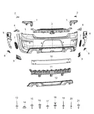 BRACKET 68226564AB CHRYSLER