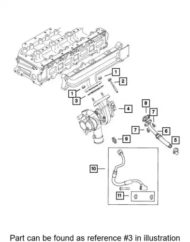 SEAL 68226971AA CHRYSLER