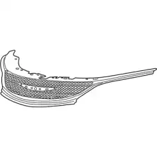 Решетка радиатора CHRYSLER 68227617AC