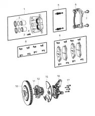 Тормозной диск CHRYSLER 68227781AB ,