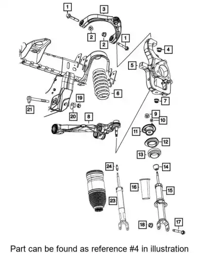 ARM LH 68323531AA CHRYSLER