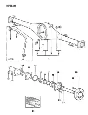BOLT MB584750 CHRYSLER