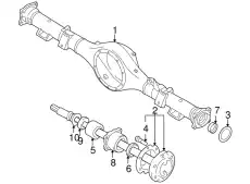 BOLT MB584750 CHRYSLER