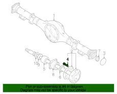 BOLT MB584750 CHRYSLER