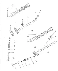 VALVE MD306183 CHRYSLER