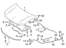 NUT MS440503 CHRYSLER