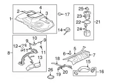 RETAINER MS660177 CHRYSLER