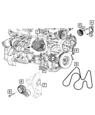 Генератор CHRYSLER R4801475AA