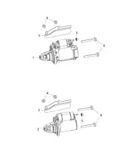 Стартер CHRYSLER R4801852AB