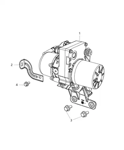 PUMP R5154663AB CHRYSLER