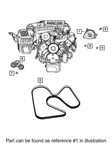Генератор CHRYSLER R6029700AD