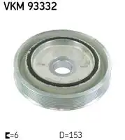 Шкив коленвала SKF VKM93332