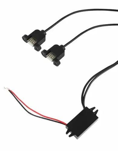 16-0602 Адаптер DC 12 V-2xUSB-A 5 V 3 A REXANT