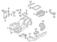 Салонный фильтр PORSCHE 1J0819644A
