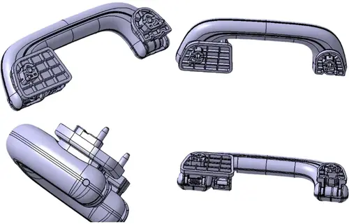 Ручка двери GEELY 6062010100519