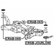 ПОДУШКА ПОДРАМНИКА CRSB-JOURLOW FEBEST