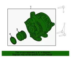 Генератор FORD K2GZ10346A