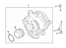 Генератор FORD K2GZ10346A