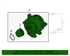 Генератор FORD K2GZ-10346-B