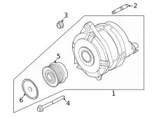 Генератор FORD L1MZ10346E
