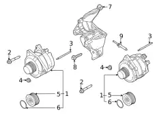 Генератор FORD L1MZ10346F