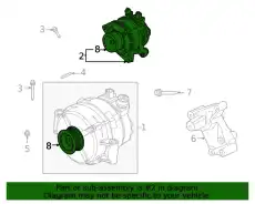 Генератор FORD LC3Z10346C