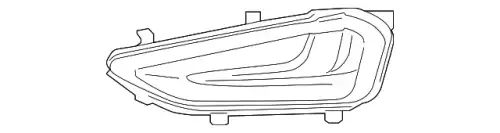 BEZEL - FOG LAMP KT4Z-15A245-AA FORD