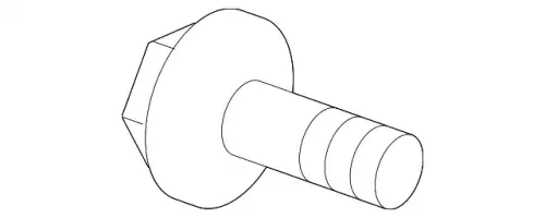 BOLT W500111S437 FORD