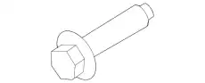 BOLT W500214S307 FORD