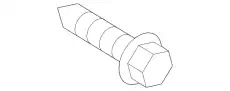 BOLT W713332S442 FORD
