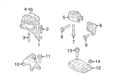BOLT W716238-S442 FORD