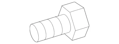 BOLT - HEX.HEAD 3C3Z6379CA FORD