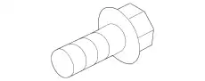 BOLT - HEX.HEAD W500032S442M FORD