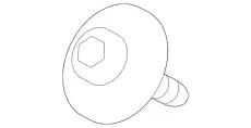 BOLT AND WASHER ASY - HEX.HEAD W705125S303 FORD