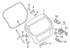 BOLT AND WASHER ASY - HEX.HEAD W705125S303 FORD